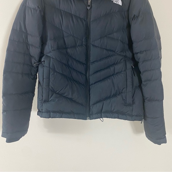 The North Face Down Filled Hooded Puffer Jacket Black - M - Picture 5 of 16